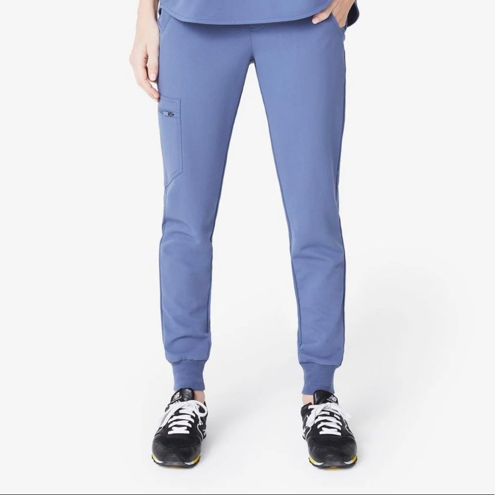 FIGS Zamora Sky Blue Scrub Pants